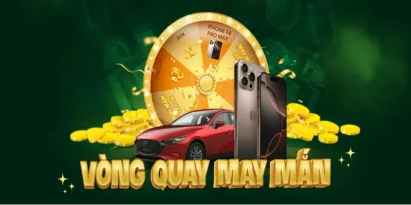 Khuyến mãi về vòng quay may mắn 