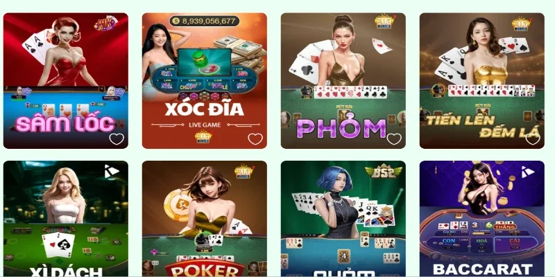 Game bài truyền thống hấp dẫn